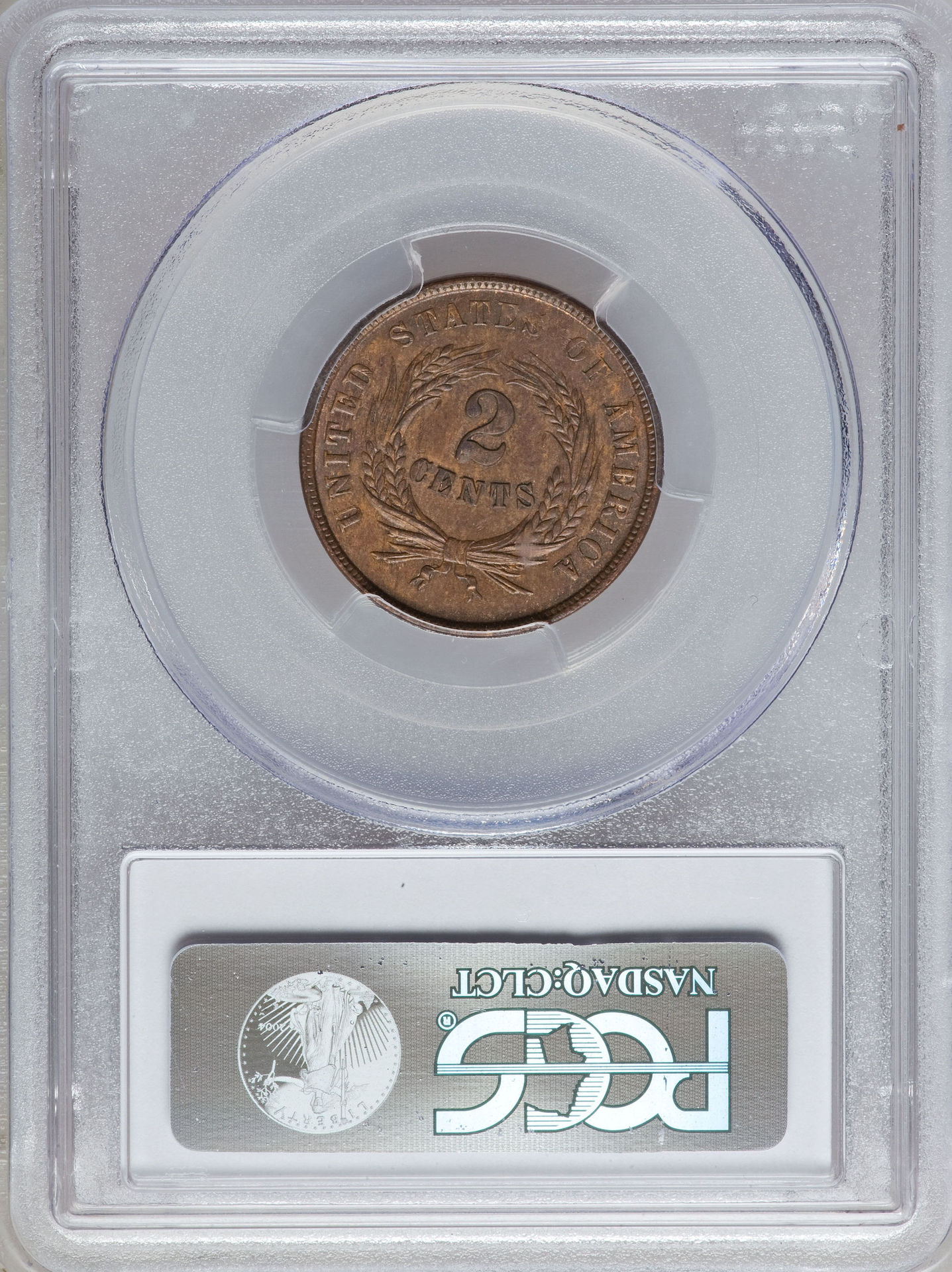 1864 2c Rev Slab MS62BN CAC HA Large.jpg