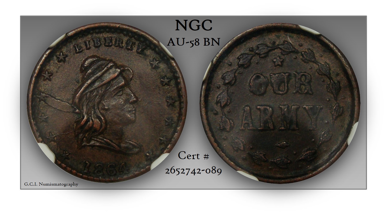 1864 Civil War Token FCC&C GCI Image.jpg