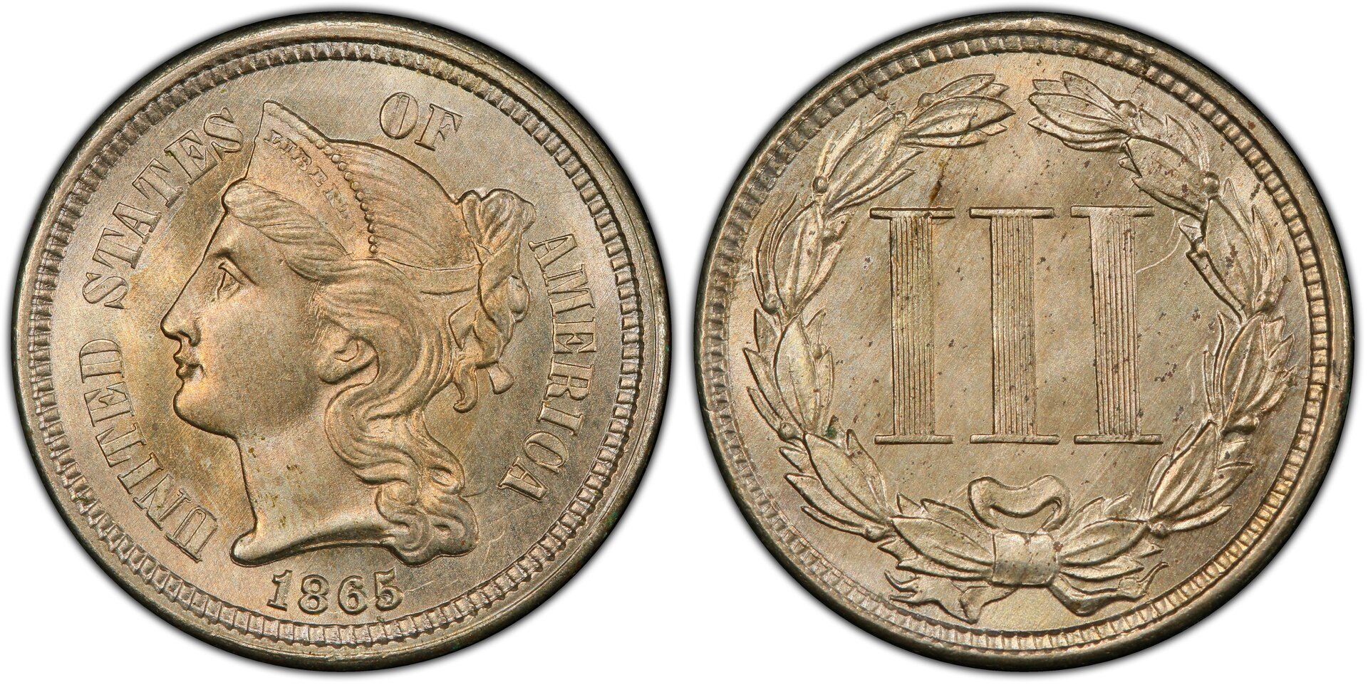 1865 3C THREE-CENT PIECE - COPPER-NICKEL PCGS MS64 46846201 CAC Coinfacts.jpg