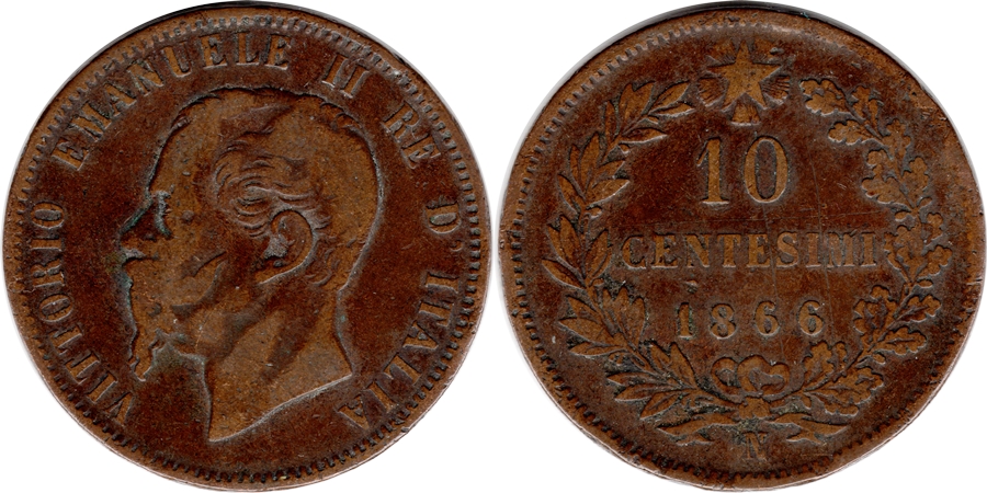 1866 - 10 Centesimi - VF - KM#1866.jpg
