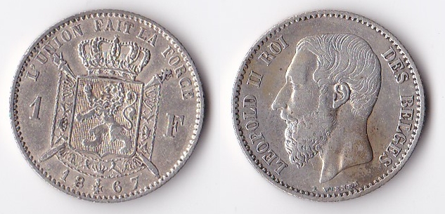 1867 belgium 1 franc.jpg