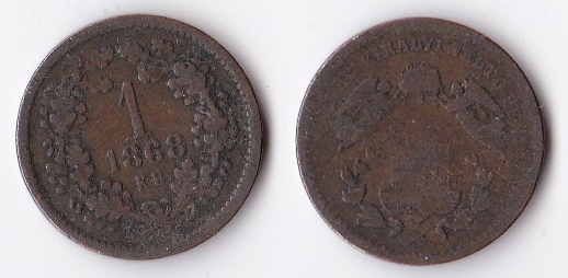1868 hungary 1 krajczar.jpg