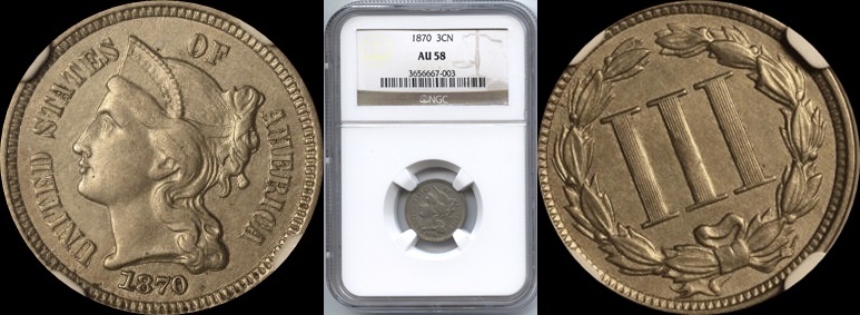 1870 Three Cent Nickel NGC AU-58 1-horz.jpg