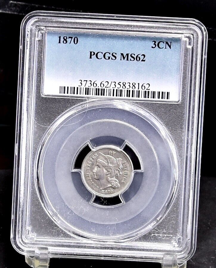 1870 Three Cent Nickel PCGS MS62 obv.jpg