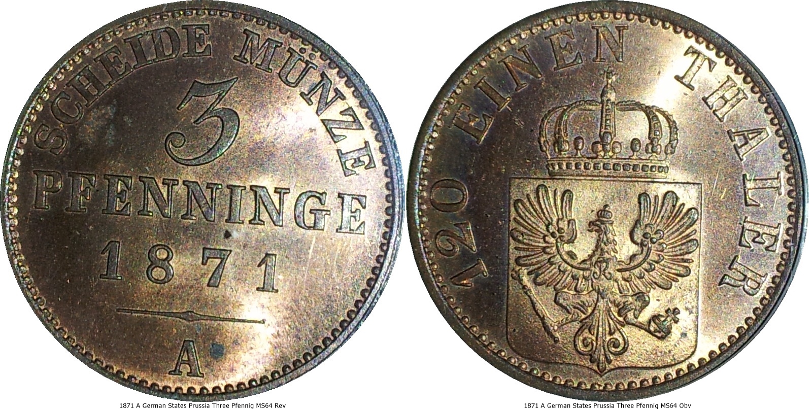 1871 A German States Prussia Three Pfennig MS64 -tile.jpg