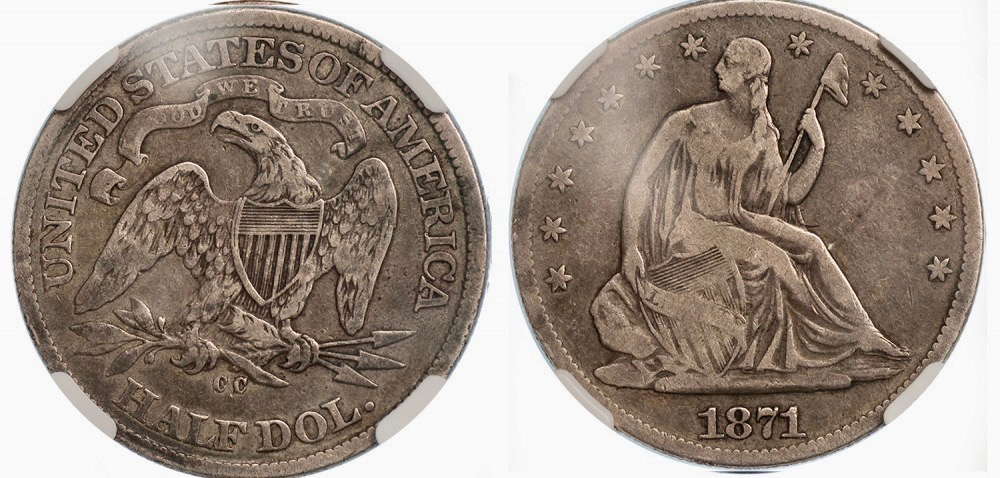 1871 CC half dollar - OBV-REV - original pics - 1.jpeg