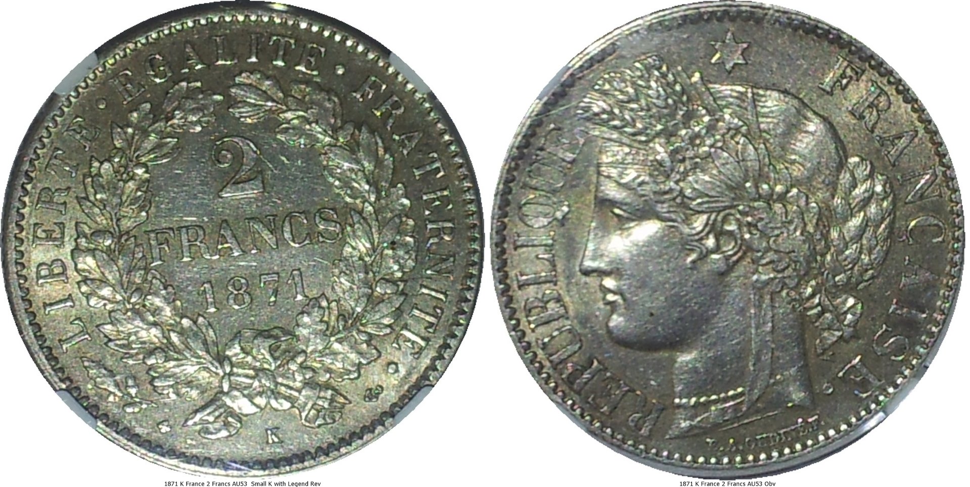 1871 K France 2 Francs AU53  Small K with Legend-tile.jpg