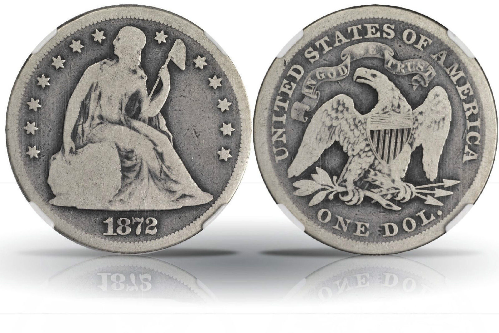 1872 $1 SILVER DOLLAR - SEATED LIBERTY, MOTTO NGC G4 3414764-007 CAC Closeup Seller.jpg
