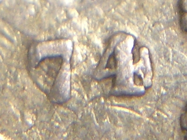 1874 3 pn repunched -over date Rev (10).JPG