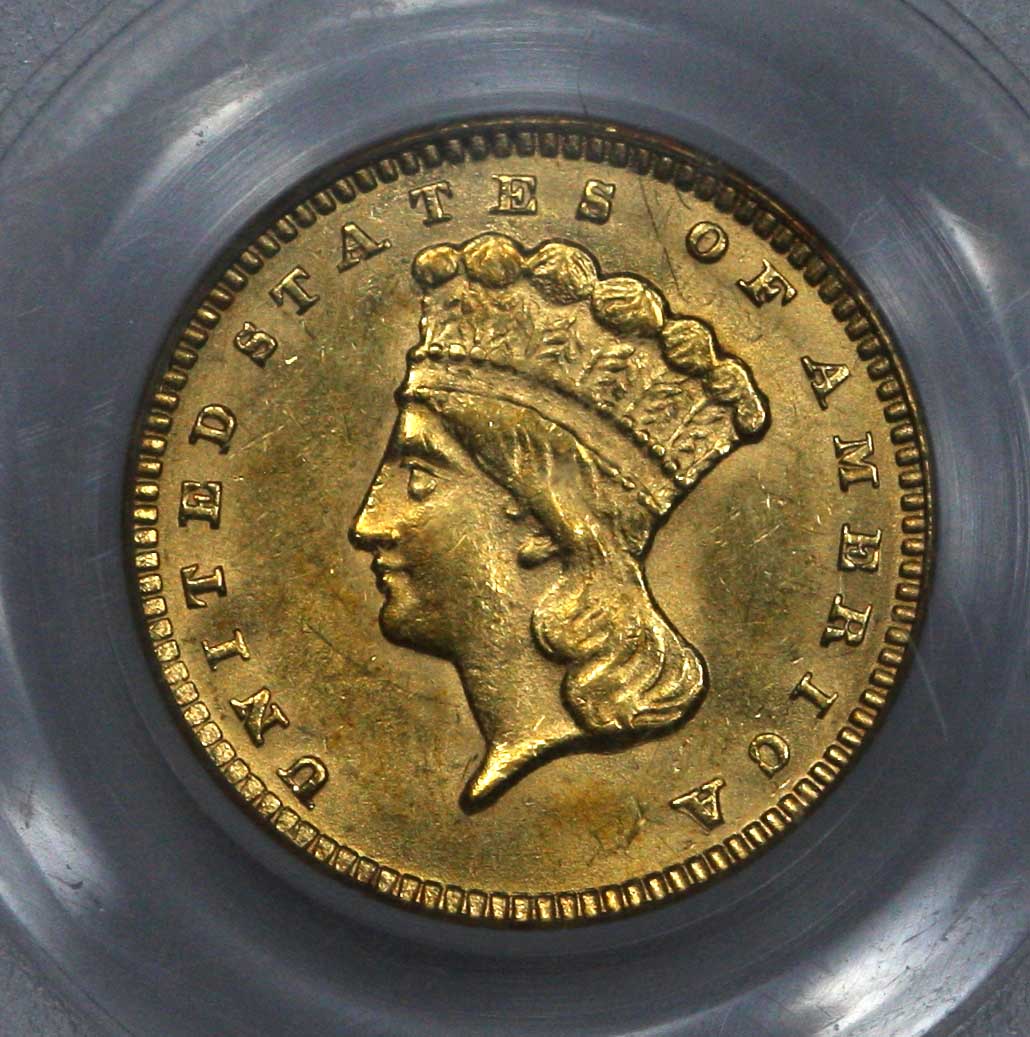 1874 G$1 AU58 PCGS 16297236 CAC Obv Closeup Seller v1.JPG