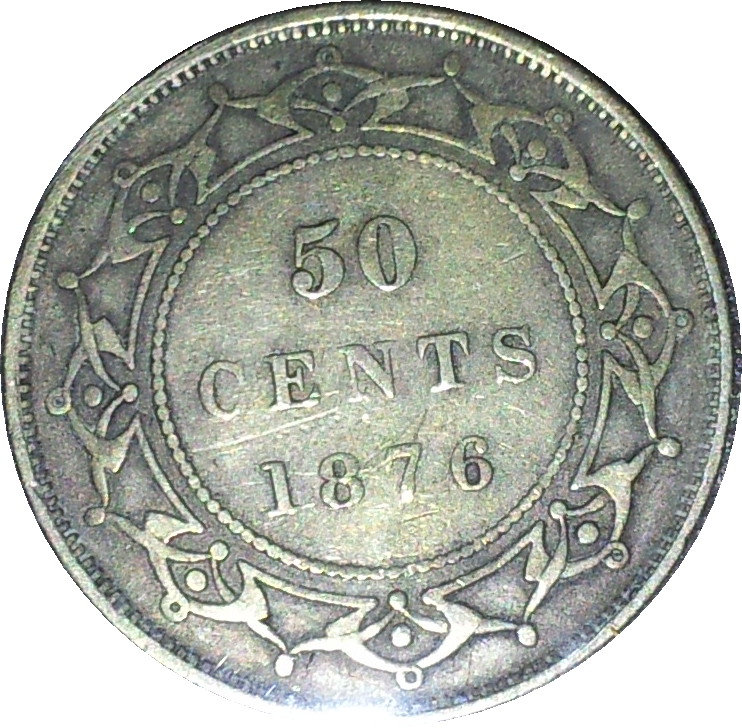 1876 H Newfoundland Fifty Cent Rev.JPG