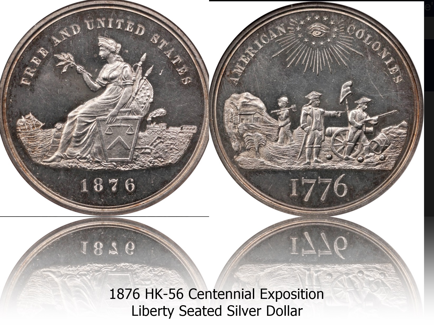 1876 HK-56 Centennial Exposition Liberty Seated Silver Dollar.jpg