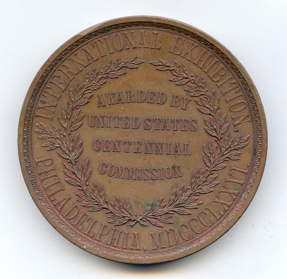 1876 Philly expo award medal 76mm Rev.jpg