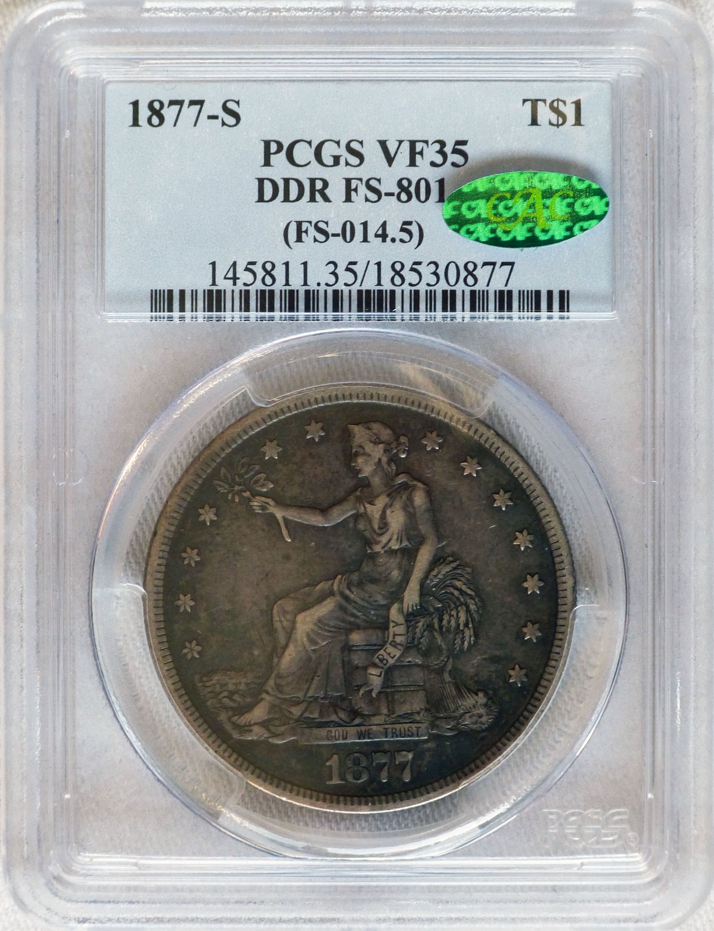 1877-S Trade $1 DDR FS-801 PCGS VF35 CAC obv.JPG