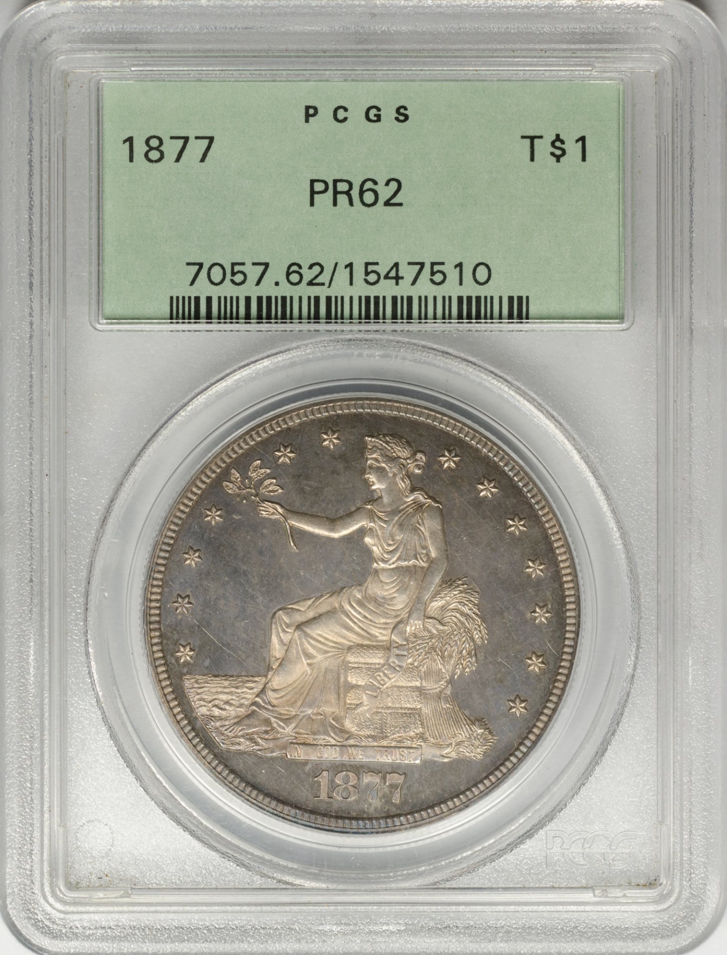 1877 T$1 PF62 PCGS 1547510 Obv Slab.JPG