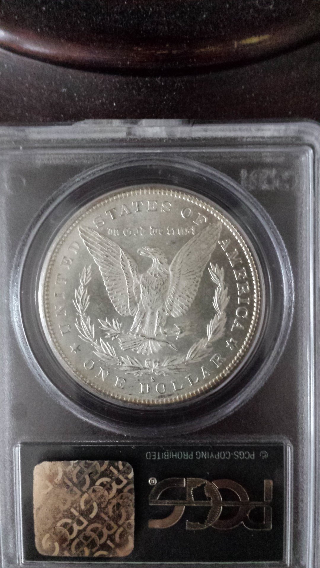 1879-S MS-67 CAC Morgan S D reverse.jpg