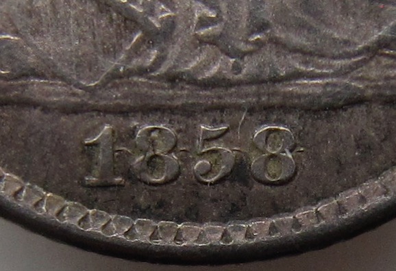 188 half dime inverted date OBV1 N good one -close up - 1.jpg