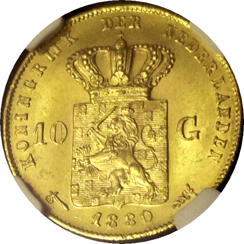 1880 Netherlands 10 Gulden Broadaxe Rev.JPG