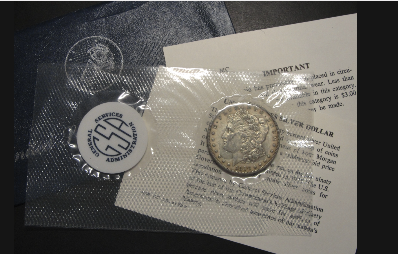 1880 O Morgan Dollar in GSA Softpack. Comes with envelope and cert. 1.png
