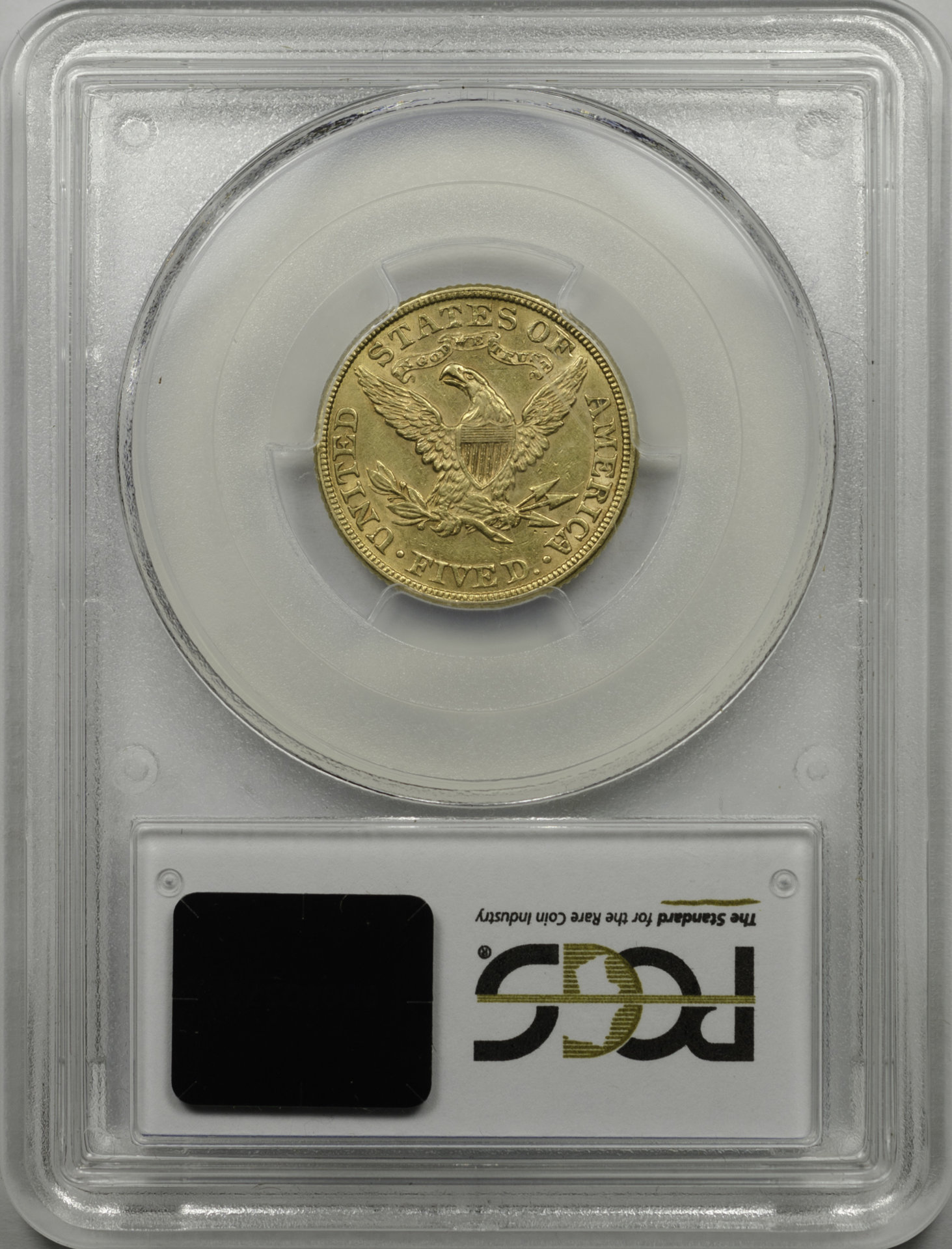 1882 G$5 MS55 PCGS 29150742 CAC Rev Slab.JPG