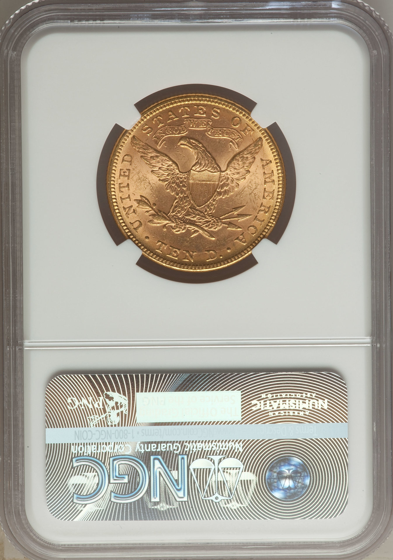 1882 MS63 CAC $10 Liberty rev.jpg