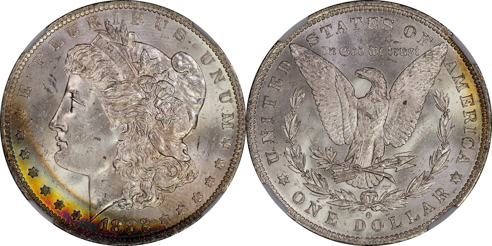 1882 O Morgan Dollar NGC MS64.jpg
