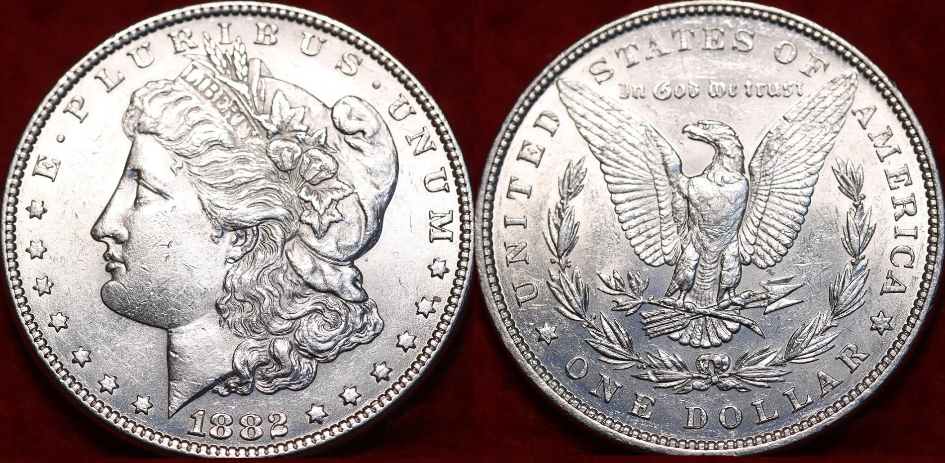 1882 Silver Morgan Dollar  $36.01 + $2.  vette1986  362510447031 o.jpg