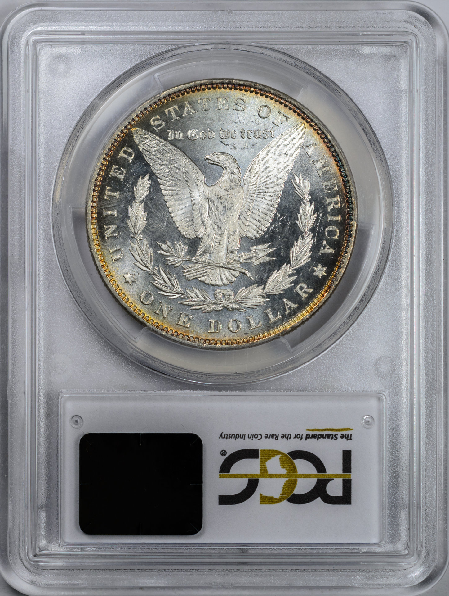 1883 $1 MS63 PL Rev Slab.jpg