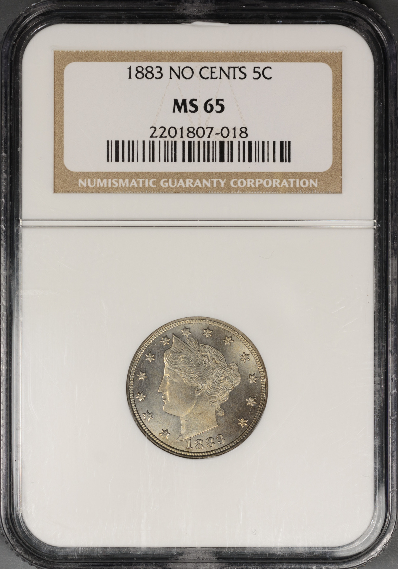 1883 5C Obv Slab MS 65 NGC NO CENTS 2201807-018.jpg
