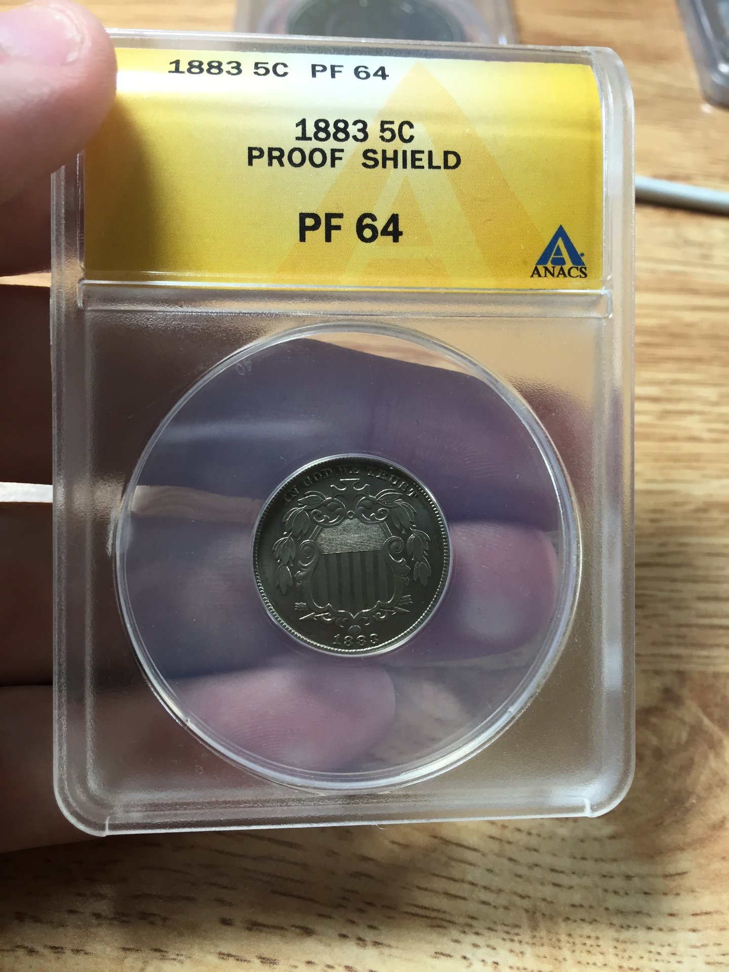 1883 5C PR64 Shield Obverse.jpg