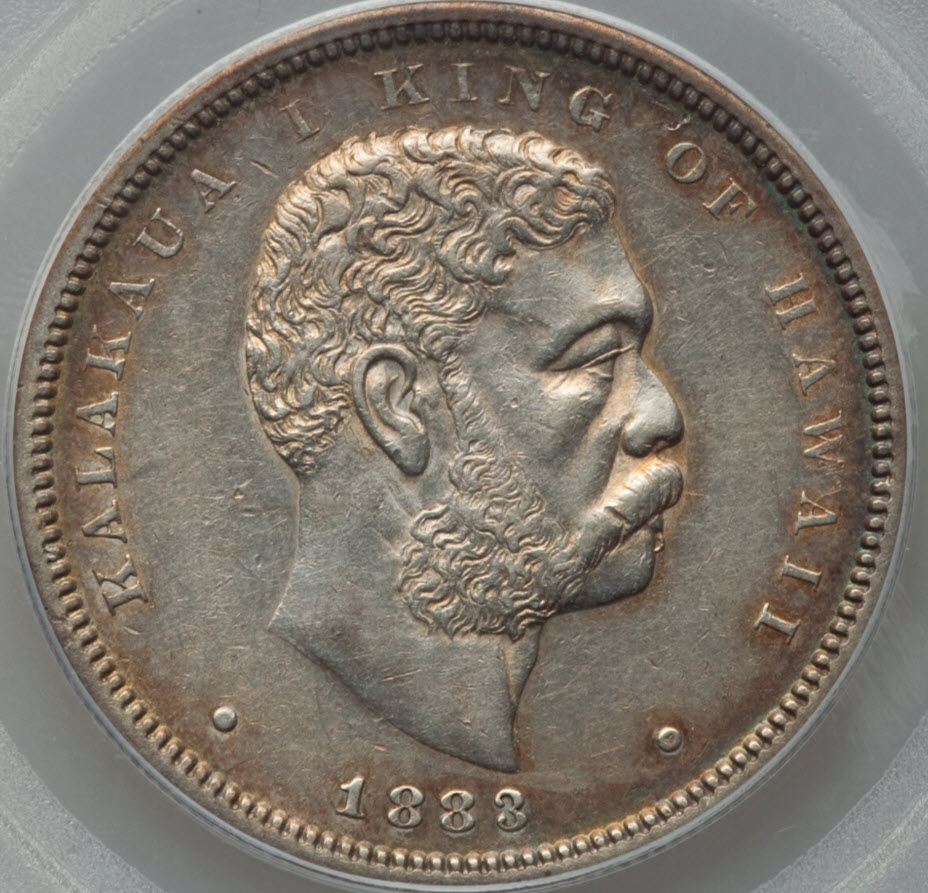 1883 Hawaii Half PCGS AU50 obv 1.jpg