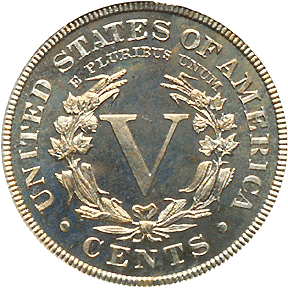 1883 Liberty Head Type 2 Five Cents - With CENTS Rev.png