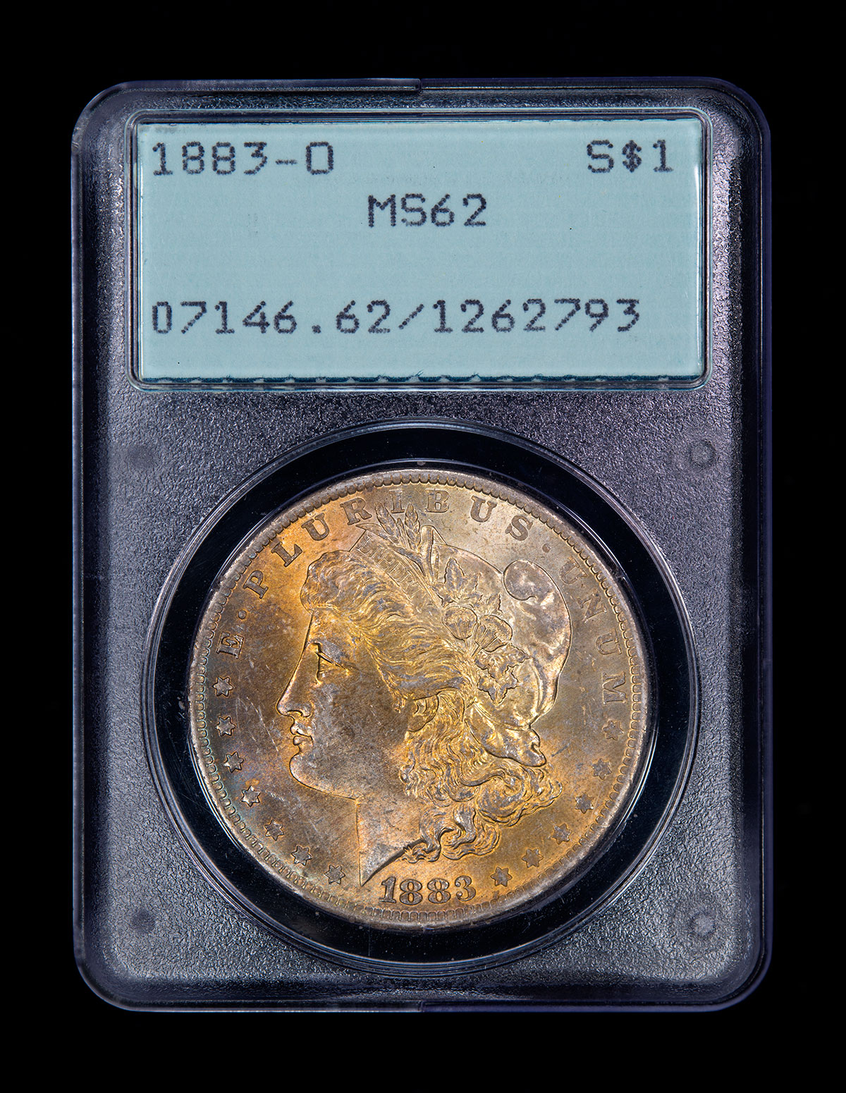 1883-O-Morgan-Dollar-PCGS-MS-62-Rattler-Slab-Front.jpg