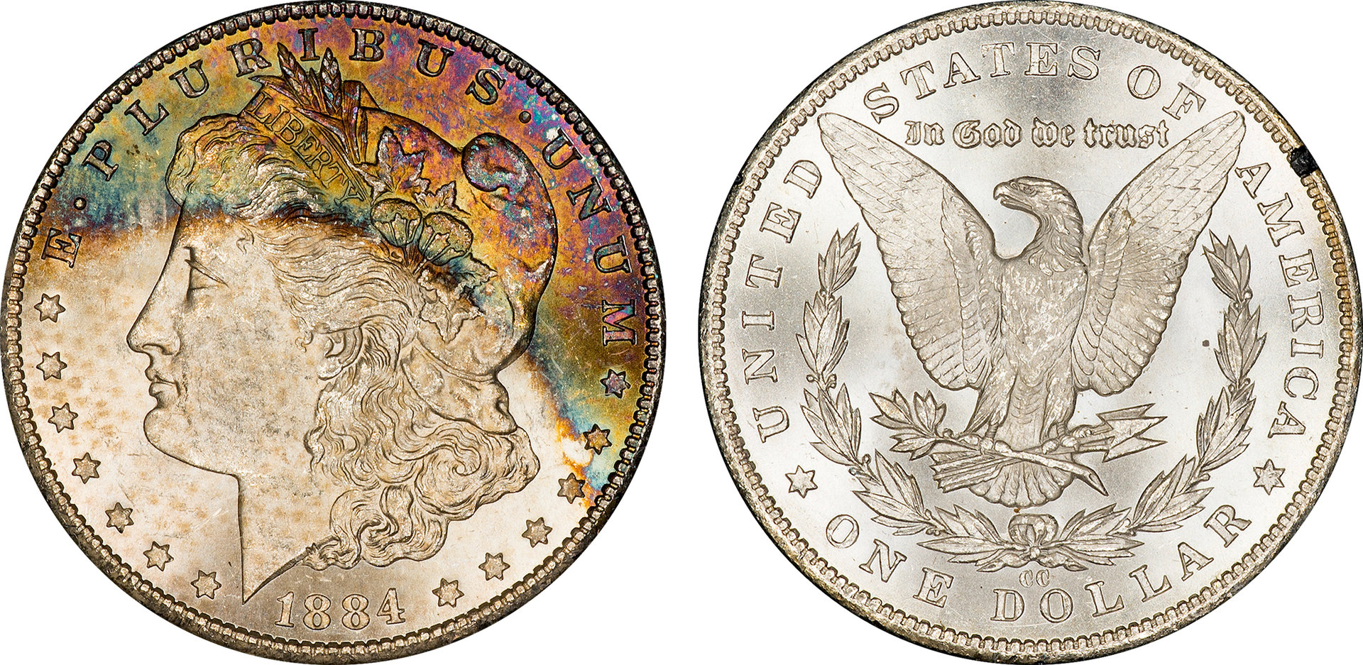 1884 CC Morgan Dollar GSA NGC MS62STAR 1.jpg
