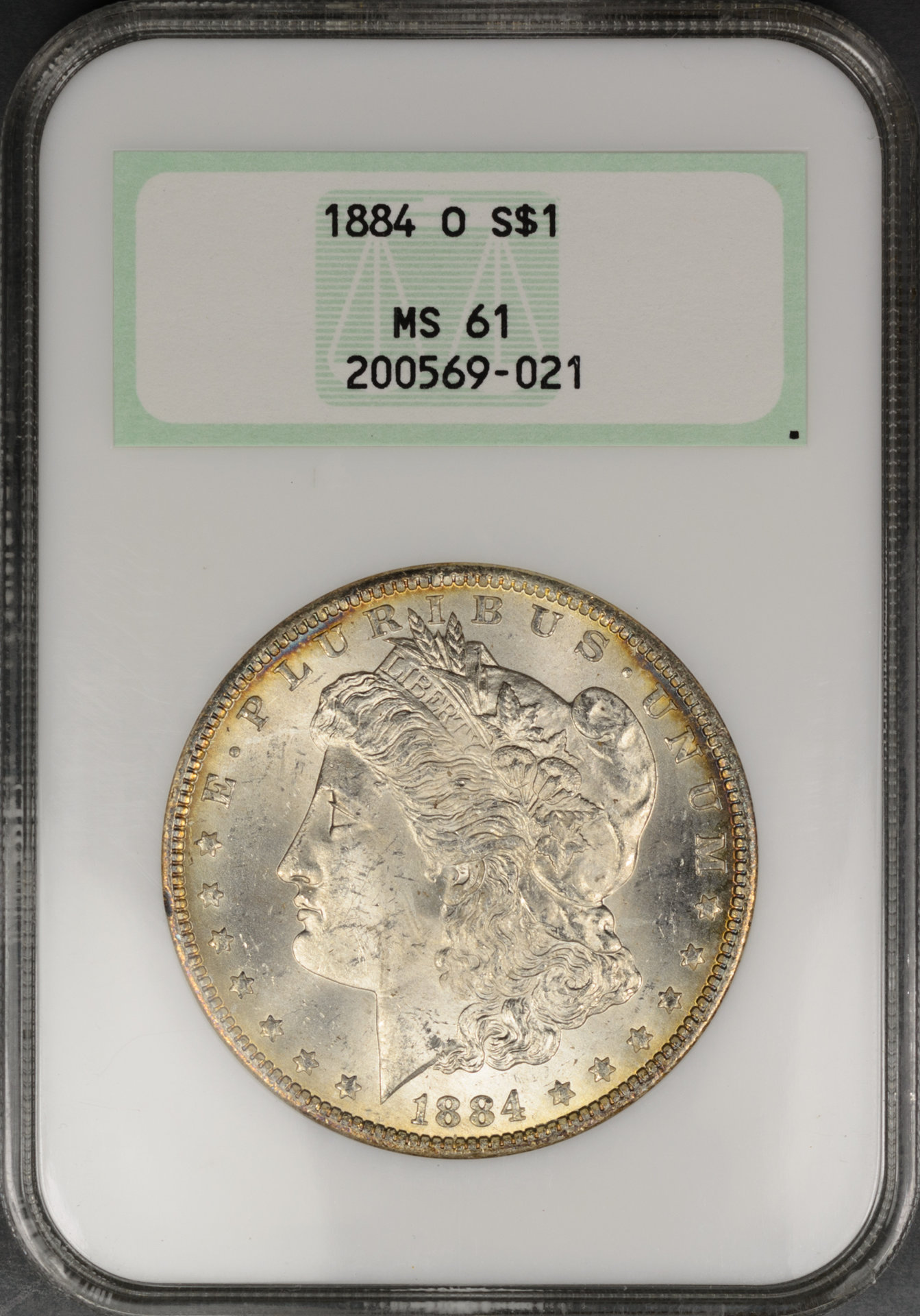 1884 O $1 Obv Slab.jpg