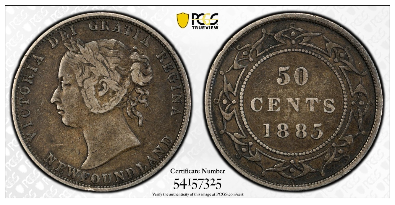 1885.1 Newfy 50C PCGS VF30.jpg