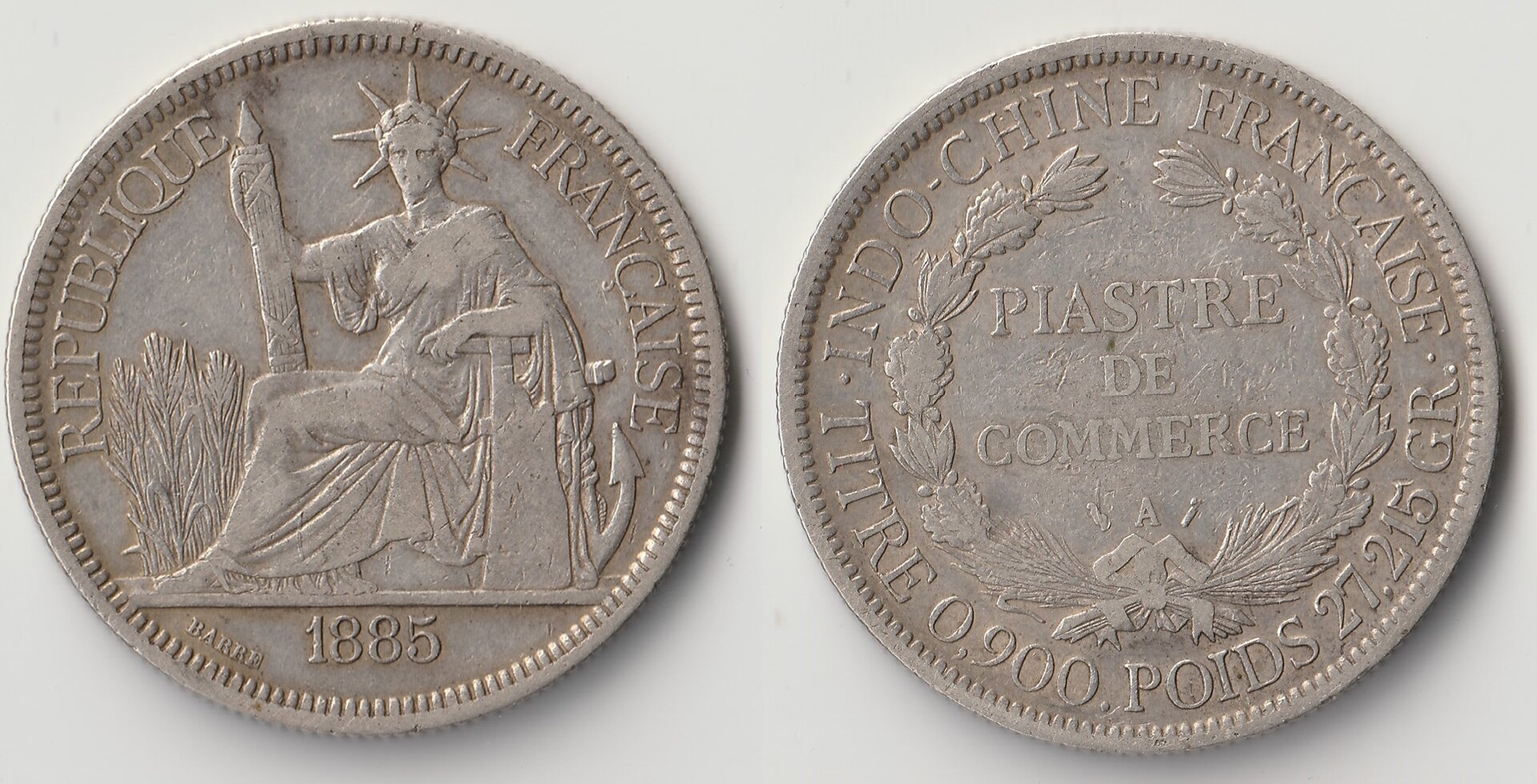1885 french indochina 1 piastre.jpg