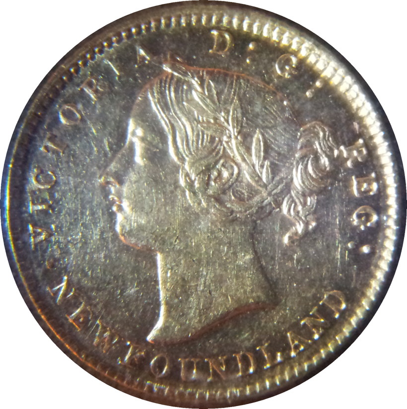 1885 Newfoundland Two Dollar Gold Obv.JPG