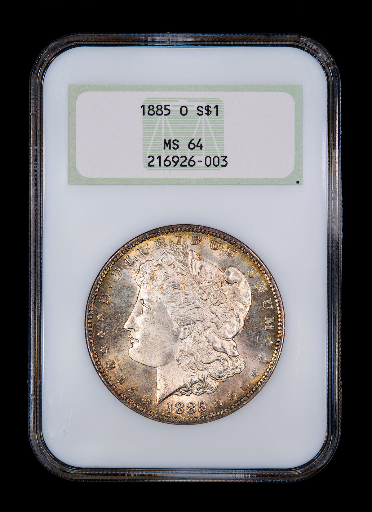 1885-O-Morgan-Dollar-NGC-MS-64-Slab-Front.jpg