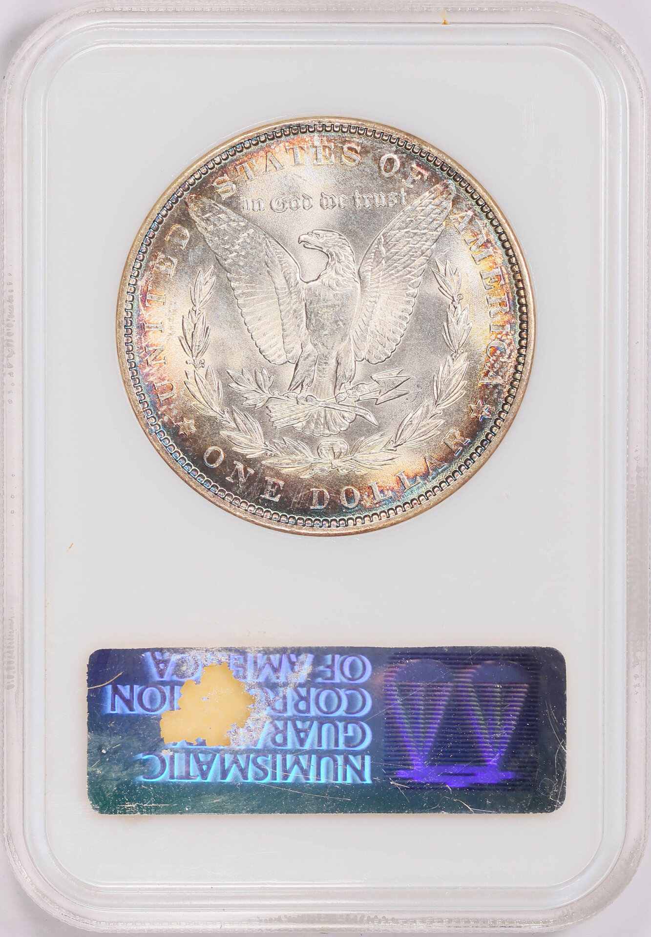 1886 $1 SILVER DOLLARS - MORGAN LIBERTY HEAD NGC MS63 242972-002 CAC Rev Slab.jpg