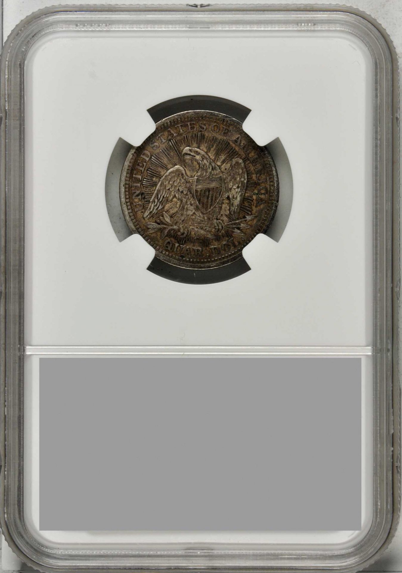 1886 10C DIME - SEATED LIBERTY, LEGEND OBVERSE PCGS MS63 18737712 CAC Rev Slab.JPG