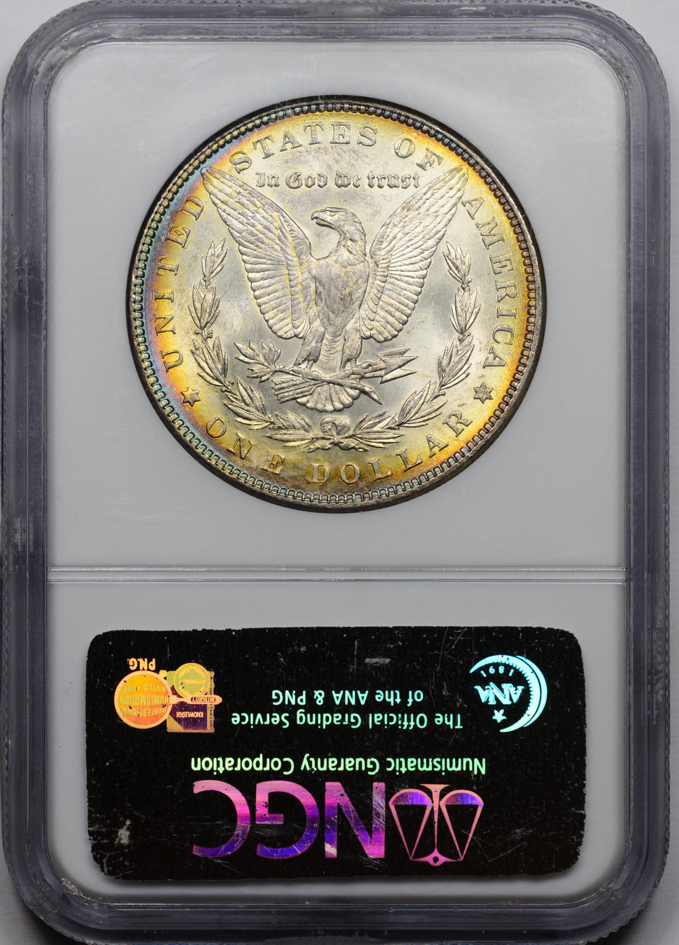 1887 1 MS64 NGC STAR 2118741-001 CAC Rev Slab.JPG
