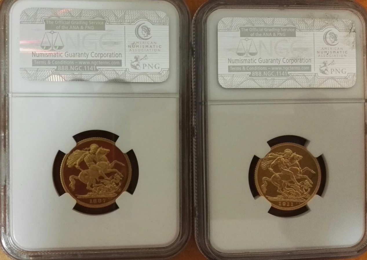 1887 Jubile  and 1911 Proof Sovereigns Rev.jpg