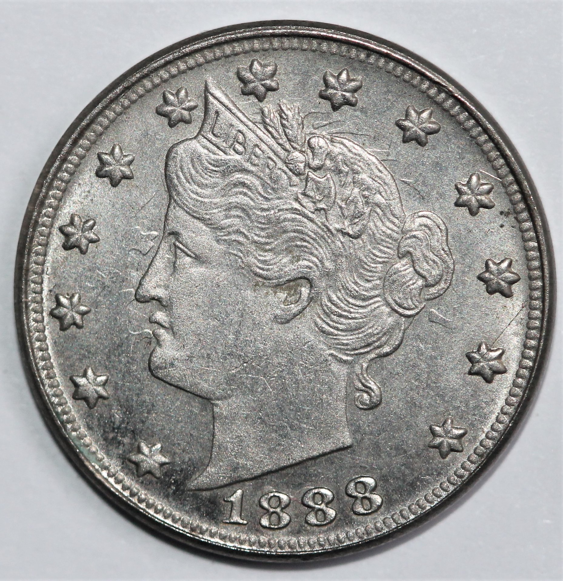 1888 5c Fake with Die Clashes OBV.jpg