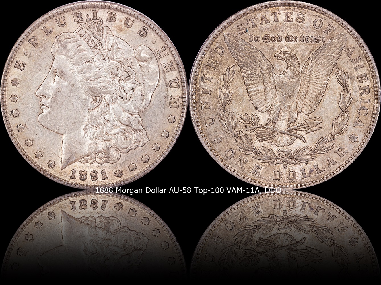 1888 Morgan Dollar AU-58 Top-100 VAM-11A, DDO 3.jpg