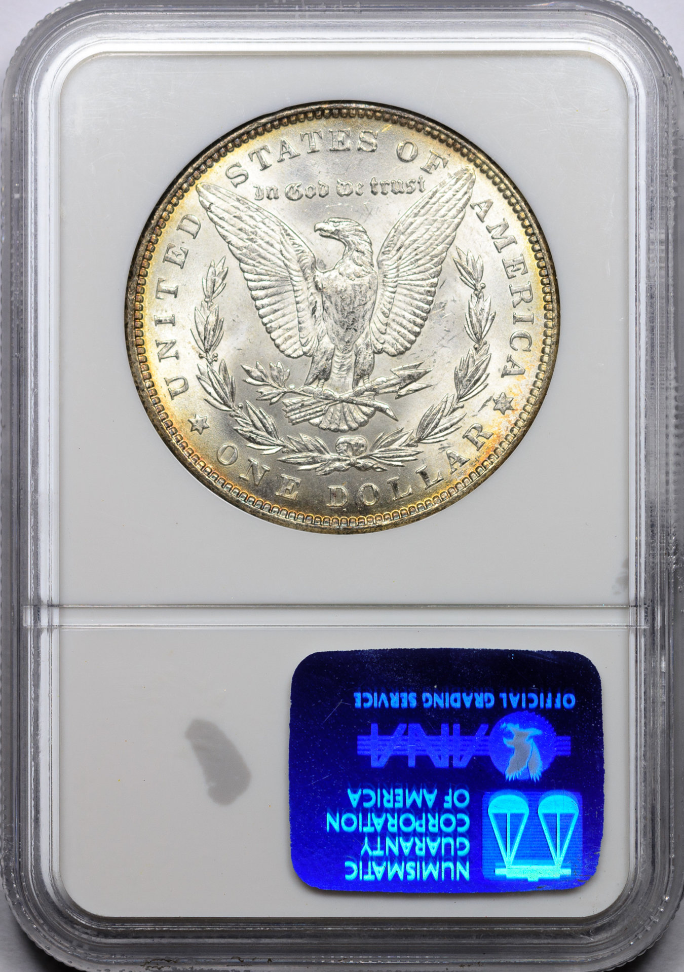 1889 $1 MS65 NGC 127198-001 Rev Slab.jpg