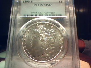 1890-S Morgan MS-63 Roy Greene Sr Sale Item.jpg