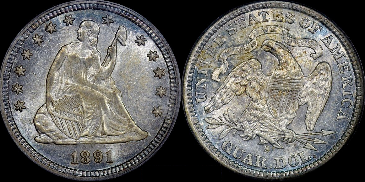 1891-S AU58 Quarter.png