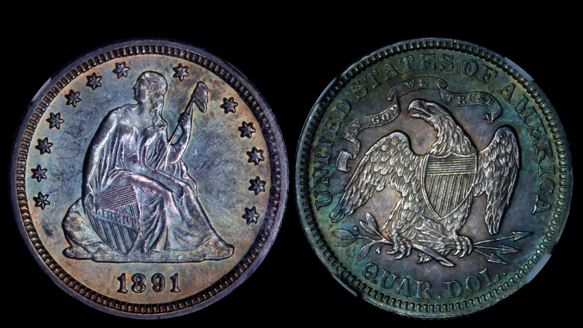 1891 Seated Quarter NGC MS61.jpg