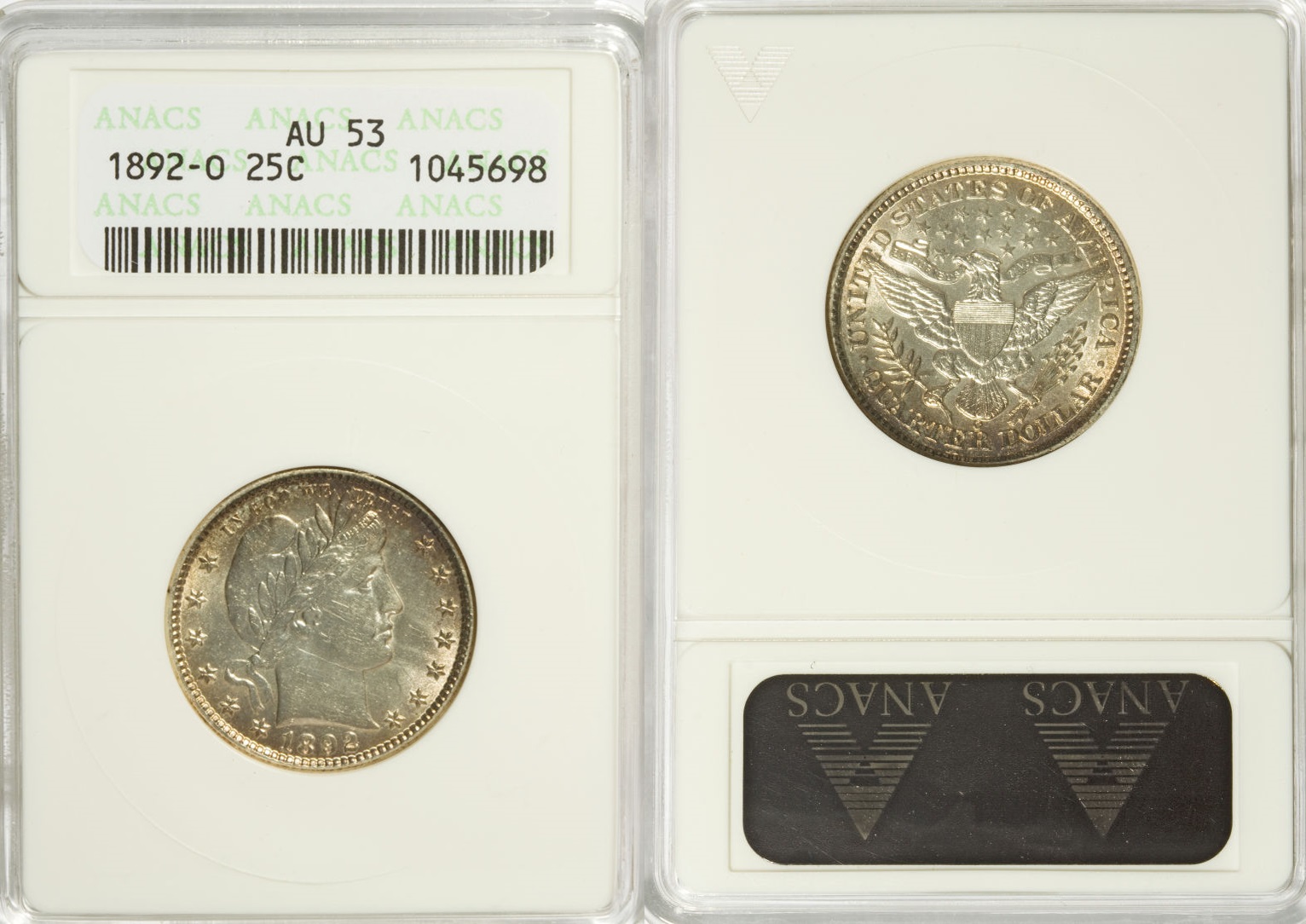 1892-O 25C ANACS AU53 1-horz.jpg